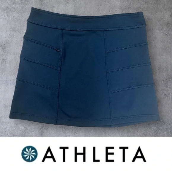 Athleta Asphalt Blizzard Skirt, Size M, MSRP $54 - Picture 2 of 6